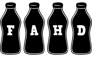 Fahd bottle logo