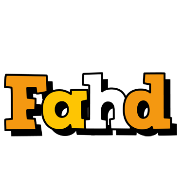 Fahd cartoon logo