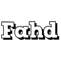 Fahd snowing logo