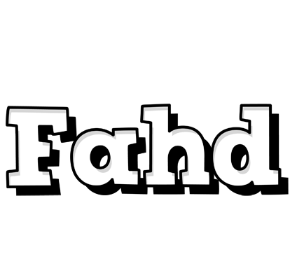 Fahd snowing logo