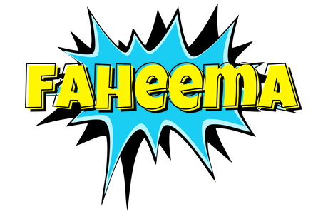 Faheema amazing logo