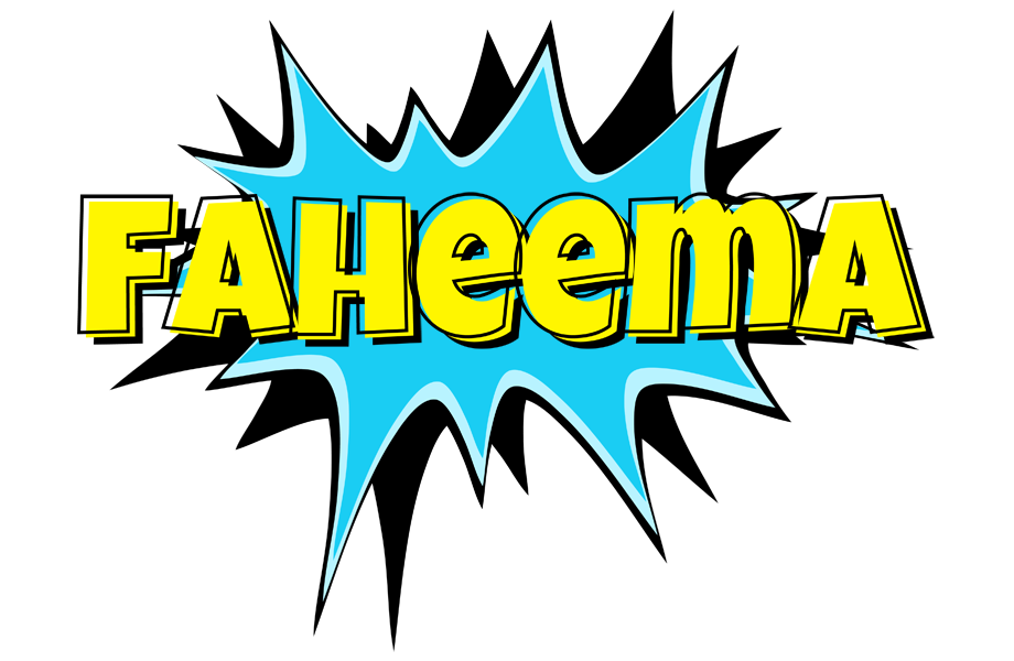 Faheema amazing logo