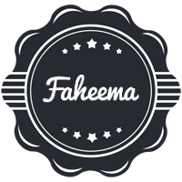 Faheema badge logo