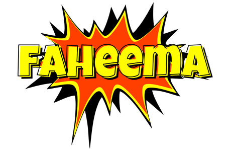 Faheema bazinga logo