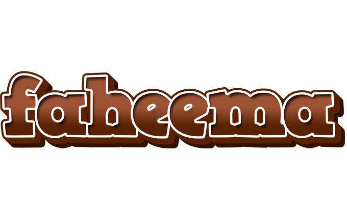 Faheema brownie logo
