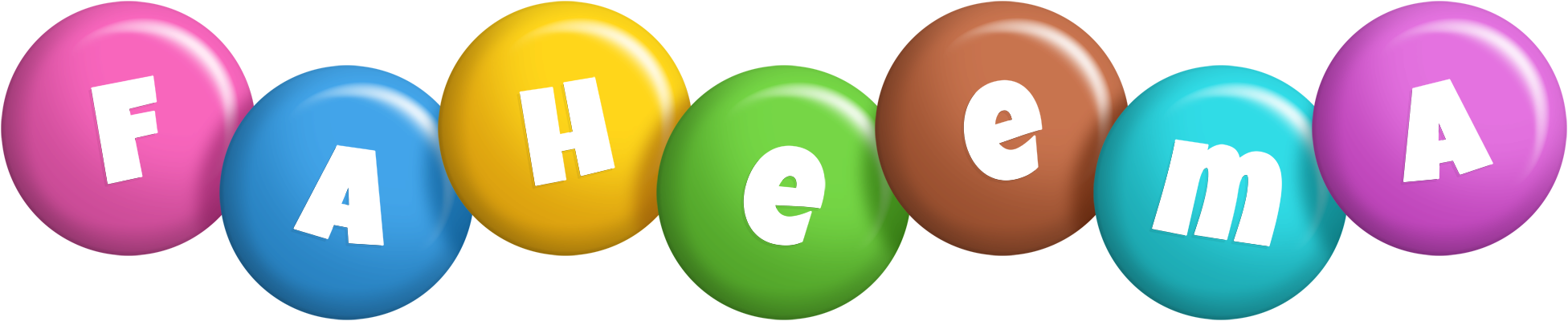 Faheema candy logo
