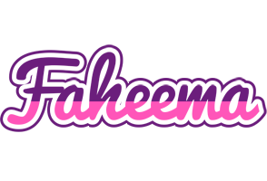 Faheema cheerful logo