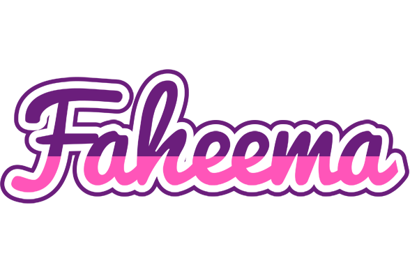 Faheema cheerful logo