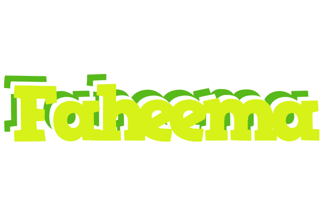 Faheema citrus logo