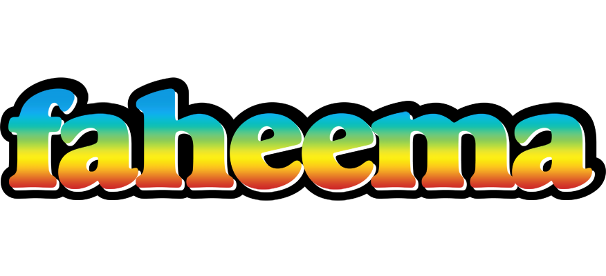 Faheema color logo