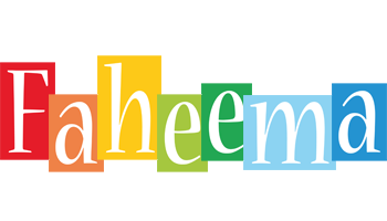 Faheema colors logo