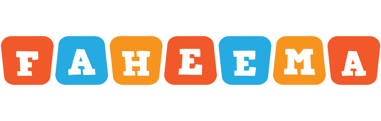 Faheema comics logo