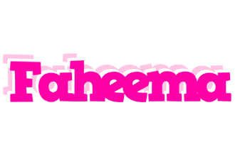 Faheema dancing logo