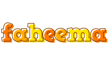 Faheema desert logo