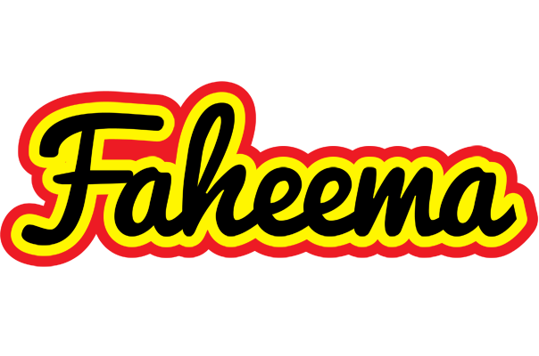 Faheema flaming logo
