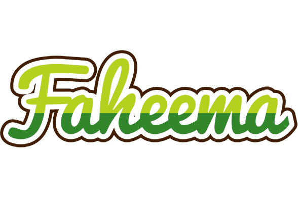 Faheema golfing logo