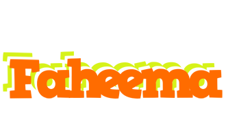 Faheema healthy logo