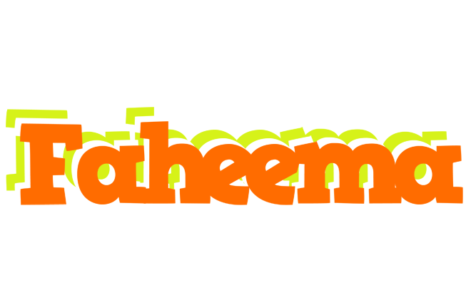 Faheema healthy logo