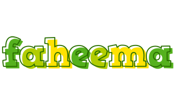 Faheema juice logo