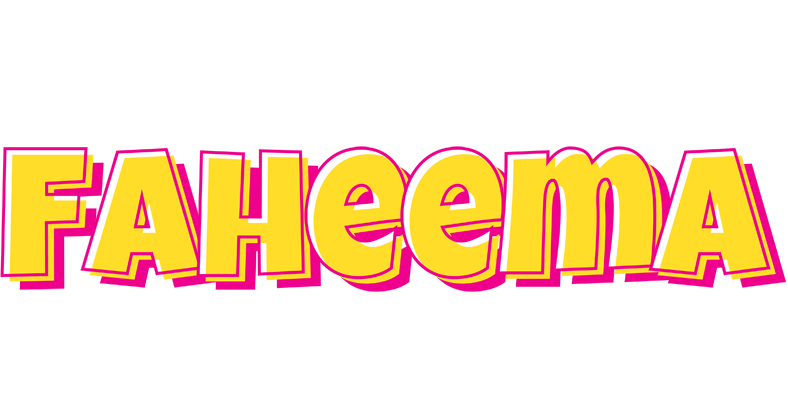 Faheema kaboom logo