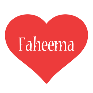 Faheema love logo