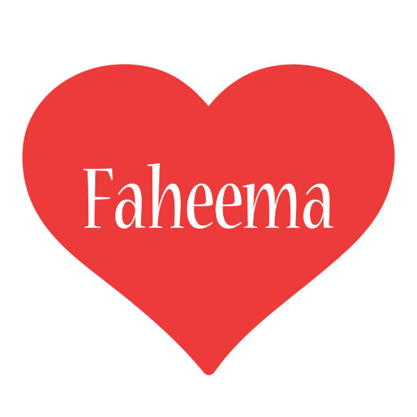 Faheema love logo