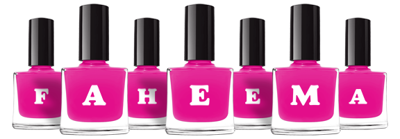 Faheema nails logo