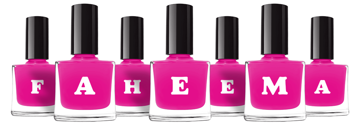 Faheema nails logo