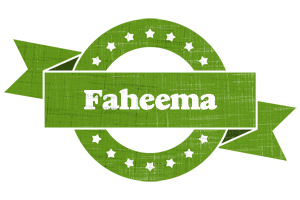 Faheema natural logo