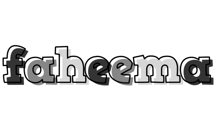Faheema night logo