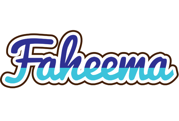 Faheema raining logo