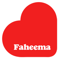 Faheema romance logo