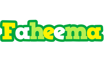 Faheema soccer logo