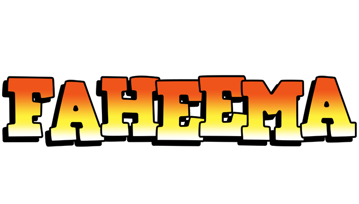 Faheema sunset logo