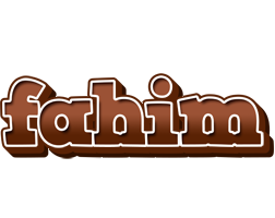 Fahim brownie logo