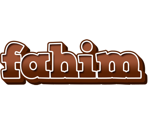Fahim brownie logo
