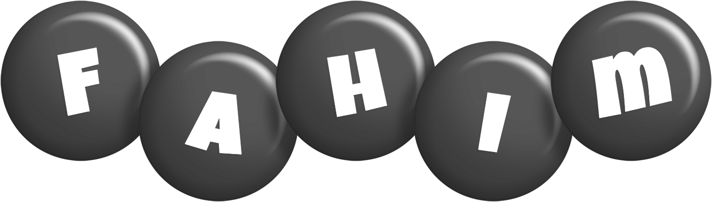 Fahim candy-black logo