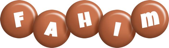 Fahim candy-brown logo