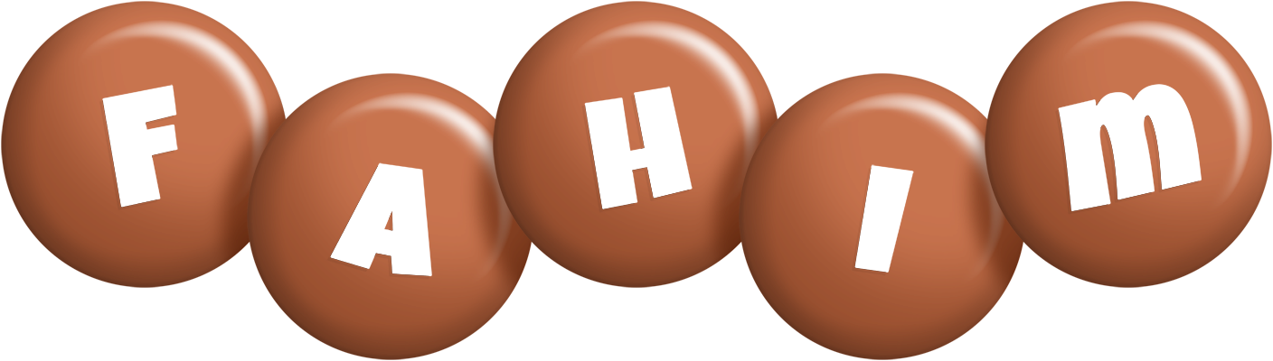 Fahim candy-brown logo