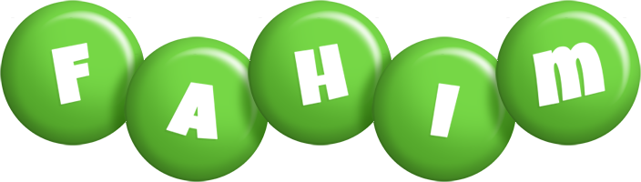 Fahim candy-green logo