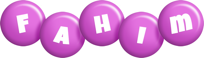 Fahim candy-purple logo