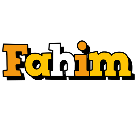 Fahim cartoon logo