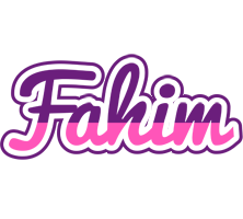 Fahim cheerful logo