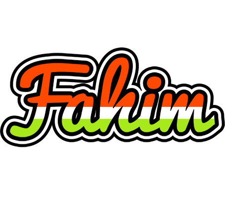 Fahim exotic logo