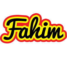Fahim flaming logo
