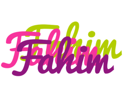Fahim flowers logo
