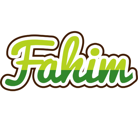 Fahim golfing logo