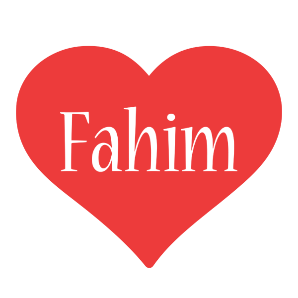 Fahim love logo
