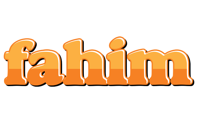 Fahim orange logo