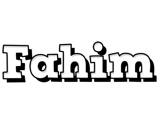 Fahim snowing logo